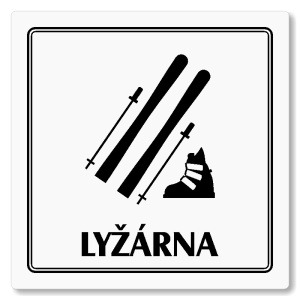 Lyžárna, 118x118mm, bílá, Utah
